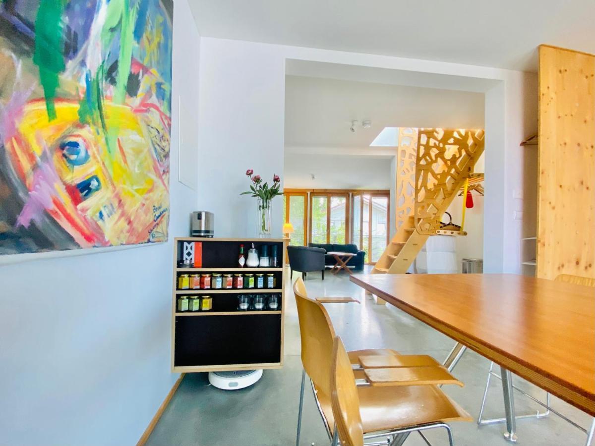 Ferienwohnung Loft mit Dachterrasse Bernau am Chiemsee Exterior foto